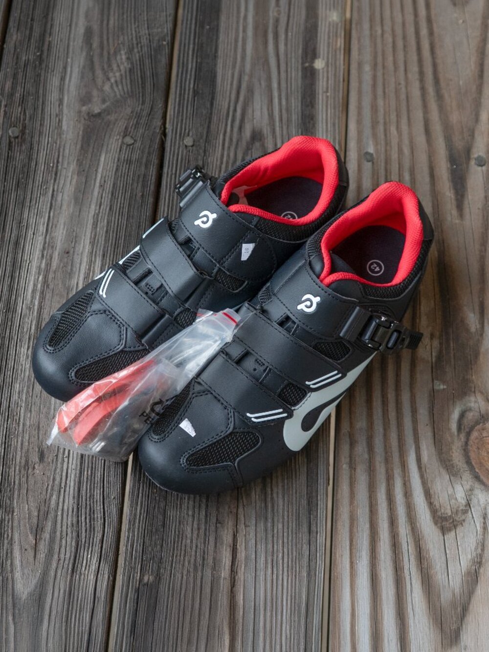 Peloton Cycling Shoes size 42 New Unisex Black Indoor Bike Ratchet Clip Cleat